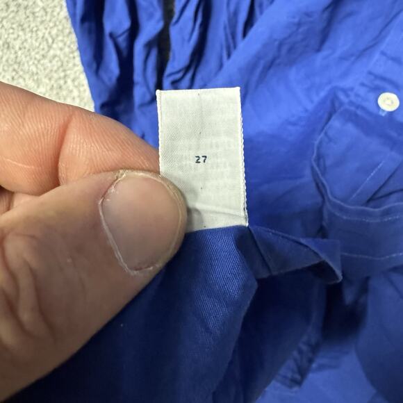 Vintage Y2K Ralph Lauren Button Down Shirt XXL Classic Fit Smart Casual Academia - Picture 8 of 14